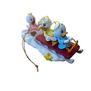 Vintage Grolier Disney Christmas Ornament Huey, Dewey, and Louie